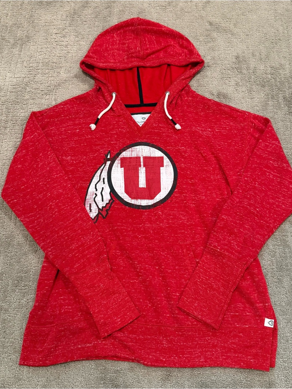 Women’s University of Utah “Utes” Hoodie Sz Medium Colosseum